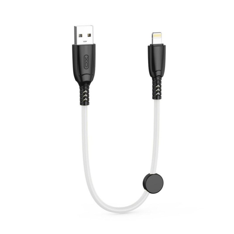XO XO-NB247 Regular Καλώδιο USB 2.0 σε Lightning 0.25m (16.005.0259) - Χρώμα: Άσπρο