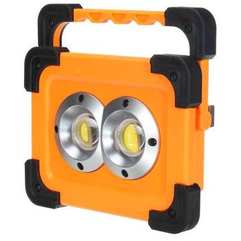 Επαναφορτιζόμενος Προβολέας με Ηλιακή Φόρτιση & Περιστροφή 180° / Working Lamp W853 - Χρώμα: Πορτοκαλί Επαναφορτιζόμενος Προβολέας με Ηλιακή Φόρτιση & Περιστροφή 180° / Working Lamp W853 - Χρώμα: Πορτοκαλί