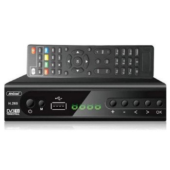 Andowl Q-DV900 Ψηφιακός Δέκτης Mpeg-4 4K UHD Σύνδεσεις SCART / HDMI - Χρώμα: Μαύρο Andowl Q-DV900 Ψηφιακός Δέκτης Mpeg-4 4K UHD Σύνδεσεις SCART / HDMI - Χρώμα: Μαύρο