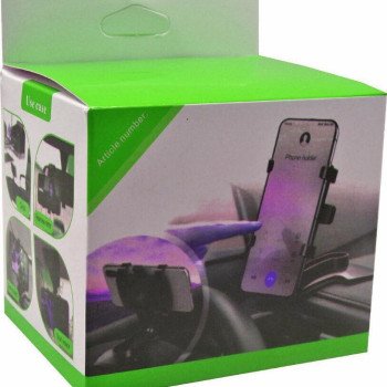 Βάση Κινητού Αυτοκινήτου με Ρυθμιζόμενα Άγκιστρα για Ταμπλό Αυτοκινήτου H3 - Χρώμα: Μαύρο Βάση Κινητού Αυτοκινήτου με Ρυθμιζόμενα Άγκιστρα για Ταμπλό Αυτοκινήτου H3 - Χρώμα: Μαύρο