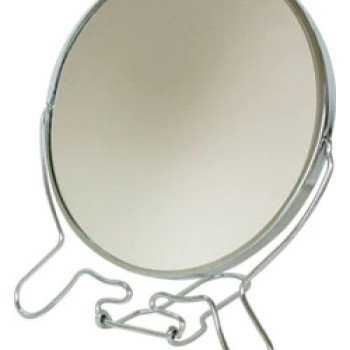 Επιτραπέζιος Καθρεύτης Διπλής Όψης 5'' - Χρώμα: Ασημί Επιτραπέζιος Καθρεύτης Διπλής Όψης 5'' - Χρώμα: Ασημί