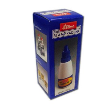 SHINY S-63 Μελάνι Ταμπόν 28ml - Χρώμα: Μπλε SHINY S-63 Μελάνι Ταμπόν 28ml - Χρώμα: Μπλε