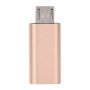 Μετατροπέας Lightning Female σε Micro USB Male - Χρώμα: Ροζ Χρυσό