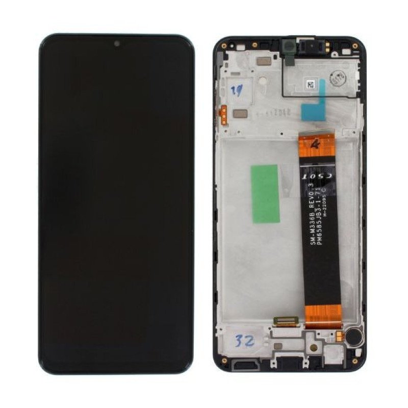 Incell Οθόνη LCD με Μηχανισμό Αφής Assembly και Πλαίσιο για Samsung Galaxy A23 4G A235F - Χρώμα: Μαύρο