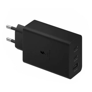 Γρήγορος Τριπλός Φορτιστής για SmartPhone με 1 Θύρα USB, 2 Θύρες Type-C 65W - Χρώμα: Μαύρο Γρήγορος Τριπλός Φορτιστής για SmartPhone με 1 Θύρα USB, 2 Θύρες Type-C 65W - Χρώμα: Μαύρο