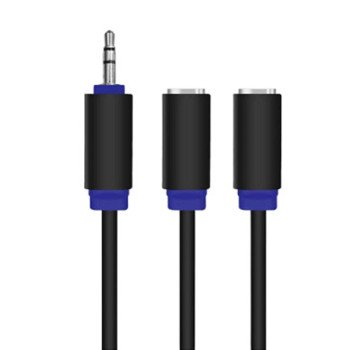 SGL Καλώδιο 3.5mm Male σε 2x 3.5mm Female 1.5m 52857 - Χρώμα: Μαύρο SGL Καλώδιο 3.5mm Male σε 2x 3.5mm Female 1.5m 52857 - Χρώμα: Μαύρο