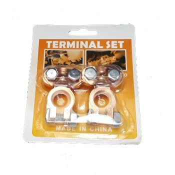 Ακροδέκτες για Πόλους Μπαταρίας Σετ 2 Τεμάχια Ακροδέκτες για Πόλους Μπαταρίας Σετ 2 Τεμάχια