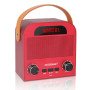Fineblue FM-888 Ασύρματο Bluetooth Ηχείο Hi-Fi Stereo με Ρολόι AUX/FM/TF Card - Χρώμα: Κόκκινο Fineblue FM-888 Ασύρματο Bluetooth Ηχείο Hi-Fi Stereo με Ρολόι AUX/FM/TF Card - Χρώμα: Κόκκινο