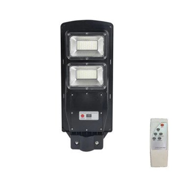 Αδιάβροχο Ηλιακό Φωτιστικό Δρόμου με Ανιχνευτή Κίνησης & Τηλεχειριστήριο W716 - Χρώμα: Μαύρο
