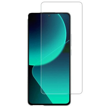 Απλό Τζαμάκι Προστασίας Οθόνης για Xiaomi 13T / 13T Pro - Χρώμα: Διάφανο