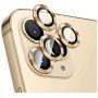 Wsfive Full Cover Full Glue Tζαμάκι Προστασίας Πίσω Κάμερας για για Apple iPhone 12 Pro Max - Χρώμα: Χρυσό