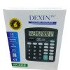 DEXIN KK-838B Αριθμομηχανή 12 Ψηφίων High Quality - Χρώμα: Μαύρο