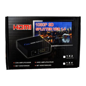 CHM-1015 Splitter HDMI 1x2 με 1 Είσοδο & 2 Εξόδους με Υποστήριξη 3D CHM-1015 Splitter HDMI 1x2 με 1 Είσοδο & 2 Εξόδους με Υποστήριξη 3D