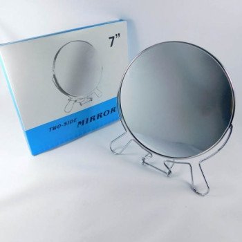 Επιτραπέζιος Καθρεύτης Διπλής Όψης 7'' - Χρώμα: Ασημί Επιτραπέζιος Καθρεύτης Διπλής Όψης 7'' - Χρώμα: Ασημί