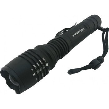 Επαναφορτιζόμενος Φακός BAILONG BL-P08-P50 21CM - Χρώμα: Μαύρο Επαναφορτιζόμενος Φακός BAILONG BL-P08-P50 21CM - Χρώμα: Μαύρο