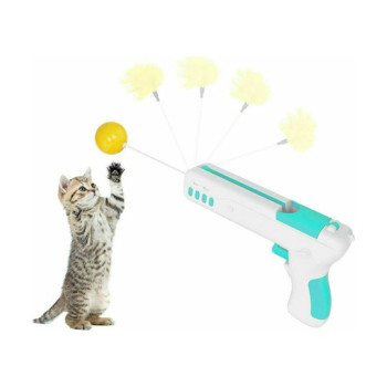 Andowl Q-T194 Παιχνίδι Γάτας Rebound Cat Gun - Χρώμα: Γαλάζιο Andowl Q-T194 Παιχνίδι Γάτας Rebound Cat Gun - Χρώμα: Γαλάζιο