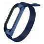 Μεταλλικό Λουράκι για Xiaomi Mi Band 3/Mi Smart Band 4 - Χρώμα: Μπλέ