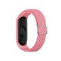 Υφασμάτινο Λουράκι για Xiaomi Mi Band 5/Mi Smart Band 6 - Χρώμα: Ρόζ