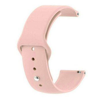 Smoothband Λουράκι Σιλικόνης με Pin για Apple Watch 38/40/41mm - Χρώμα: Απαλό Ροζ Smoothband Λουράκι Σιλικόνης με Pin για Apple Watch 38/40/41mm - Χρώμα: Απαλό Ροζ