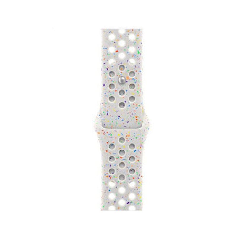 Smoothband Λουράκι Σιλικόνης με Pin & για Apple Watch 42/44/45mm - Χρώμα: Pure Platinum
