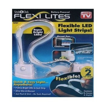 FLEXI LITES Εύκαμπτη Φωτιστική Ταινία 9 LED Μπαταρίας Σετ 2τμχ. FLEXI LITES Εύκαμπτη Φωτιστική Ταινία 9 LED Μπαταρίας Σετ 2τμχ.