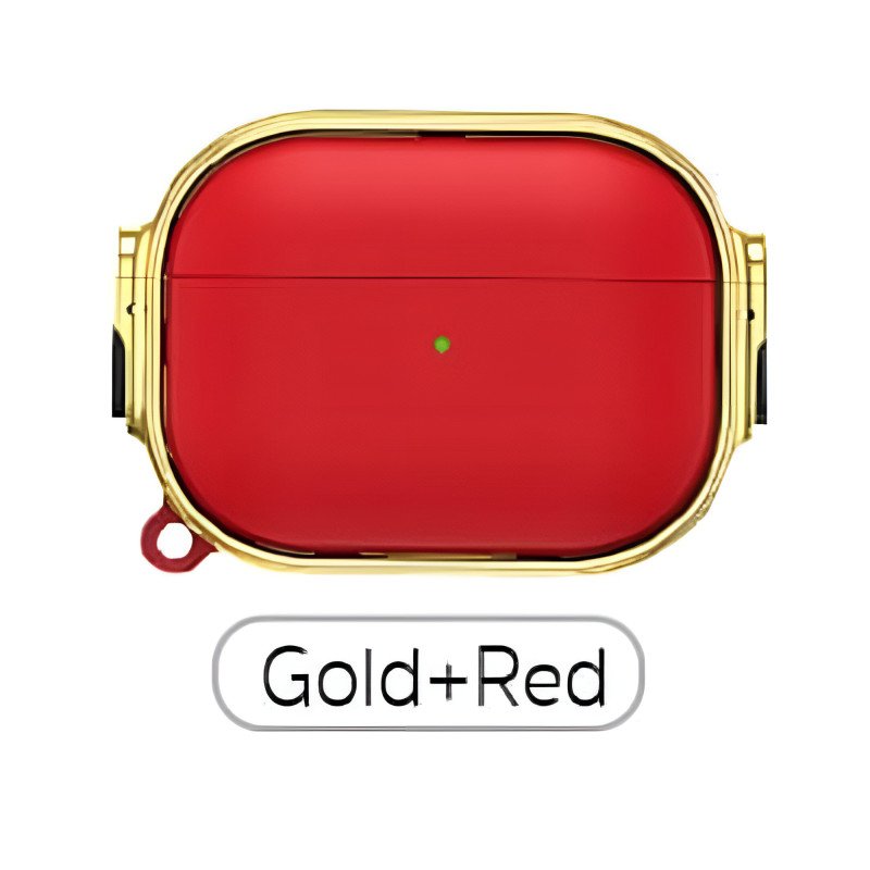 COTECi AP-65 Heavy Armor Προστατευτική Θήκη Ακουστικά για Apple Air Pods 3 - Χρώμα: Χρυσό - Κόκκινο