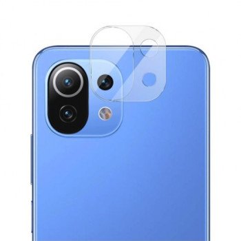 Full Glue Full Cover Full Glue Τζαμάκι Προστασίας Πίσω Κάμερας για Xiaomi Mi 11 - Χρώμα: Διάφανο