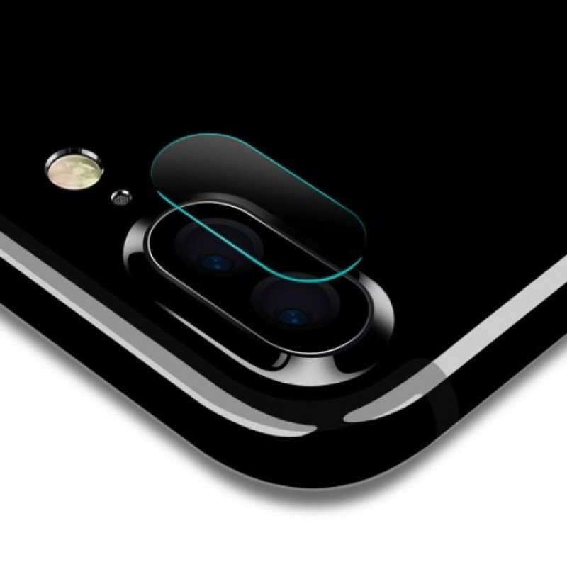 Full Glue Full Cover Full Glue Τζαμάκι Προστασίας Πίσω Κάμερας για Apple i Phone 7G Plus / 8G Plus - Χρώμα: Διάφανο