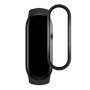 Full Cover Full Glue Τζαμάκι Προστασίας Οθόνης Ρολογίου για Xiaomi Mi Band 6 - Χρώμα: Μαύρο