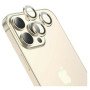 Wsfive Full Cover Full Glue Τζαμάκι Προστασίας Πίσω Κάμερας για για Apple i Phone 13 Pro/13 Pro Max - Χρώμα: Χρυσό