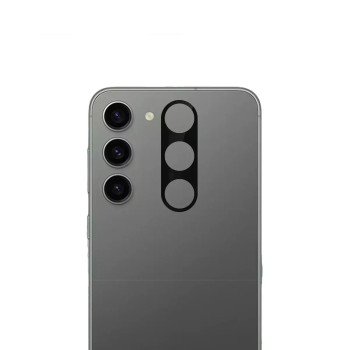 Τζαμάκι Προστασίας Πίσω Κάμερας Full Glue Full Cover για Samsung Galaxy S23 Plus - Χρώμα: Μαύρο