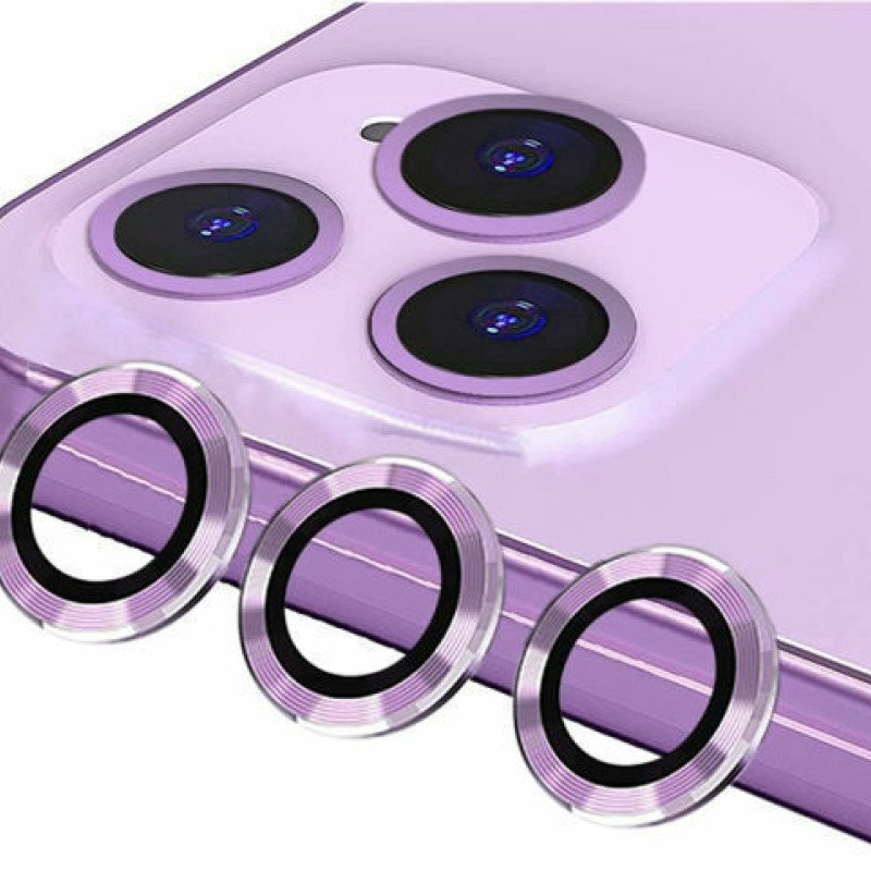 Τζαμάκι Προστασίας Κάμερας για i Phone 11 Pro Max - Χρώμα: Λιλά