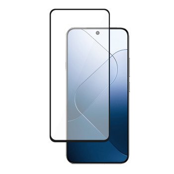 Full Cover Full Glue Τζαμάκι Προστασίας Οθόνης για Xiaomi 14 - Χρώμα: Μαύρο