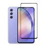 Full Cover Full Glue Τζαμάκι Προστασίας Οθόνης για Samsung Galaxy A25 - Χρώμα: Μαύρο