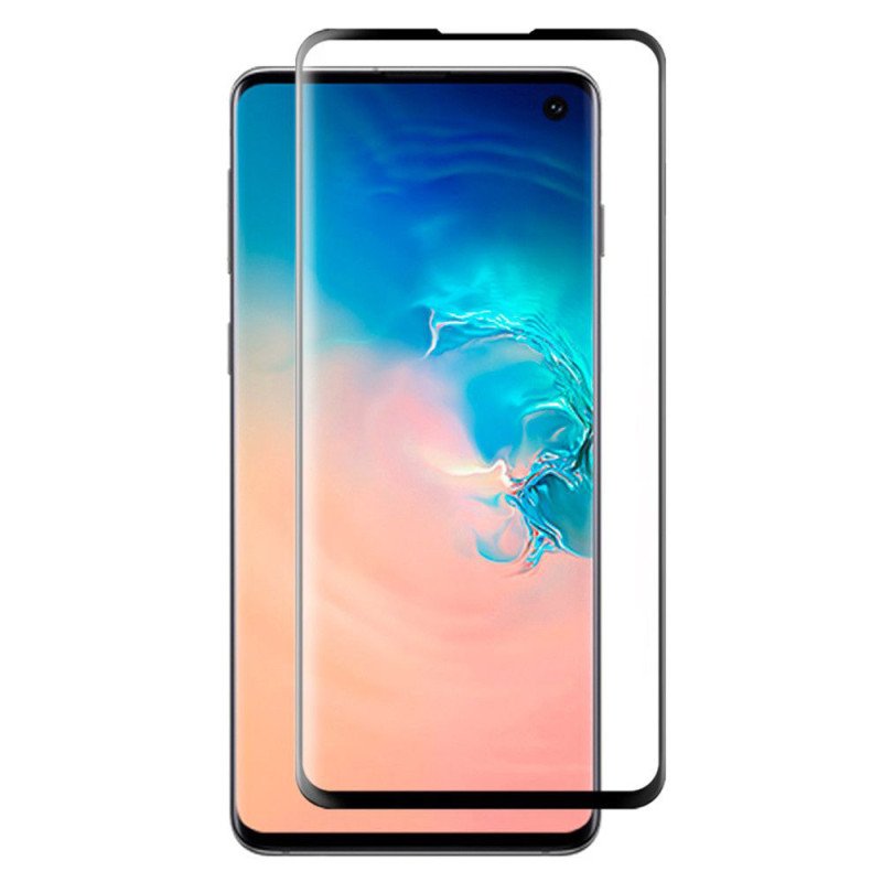 Full Cover Full Glue Τζαμάκι Προστασίας Οθόνης για Realme 12 Pro 5G - Χρώμα: Μαύρο