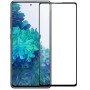Full Cover Full Glue Τζαμάκι Προστασίας Οθόνης για Samsung Galaxy S20 - Χρώμα: Μαύρο