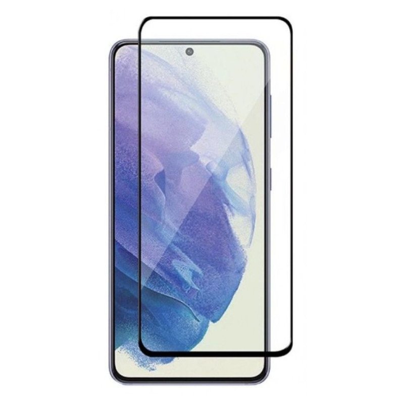 Full Cover Full Glue Τζαμάκι Προστασίας Οθόνης για Samsung Galaxy S24 Plus - Χρώμα: Μαύρο