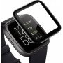 Full Cover Full Glue Τζαμάκι Προστασίας Οθόνης Ρολογίου για Fitbit Versa 3 40mm - Χρώμα: Μαύρο