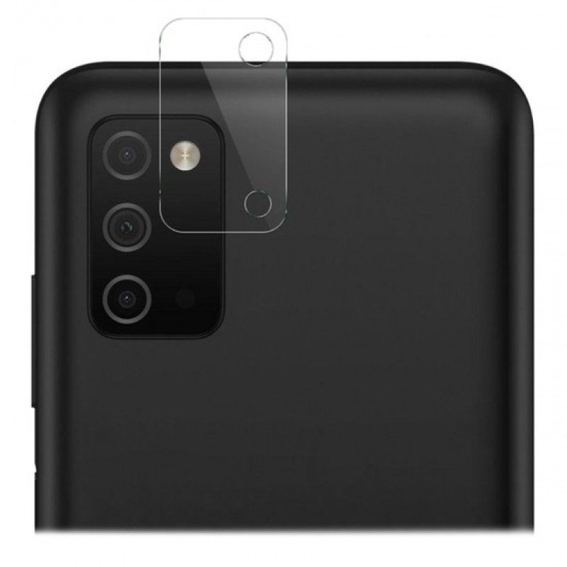 Full Glue Full Cover Full Glue Τζαμάκι Προστασίας Πίσω Κάμερας για Samsung Galaxy A03S - Χρώμα: Διάφανο