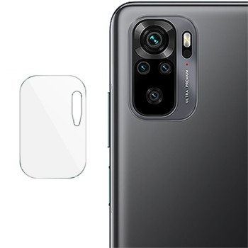 Full Glue Full Cover Full Glue Τζαμάκι Προστασίας Πίσω Κάμερας για Xiaomi Redmi Note 10 4G - Χρώμα: Διάφανο