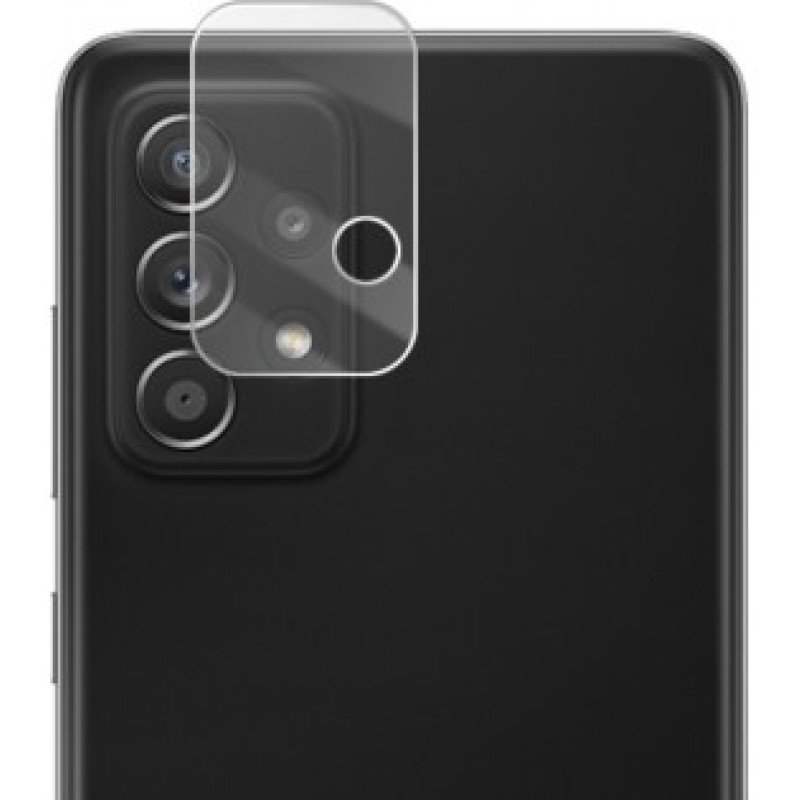 Full Glue Full Cover Full Glue Τζαμάκι Προστασίας Πίσω Κάμερας για Samsung Galaxy A72 - Χρώμα: Διάφανο