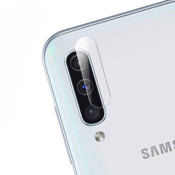 Full Glue Full Cover Full Glue Τζαμάκι Προστασίας Πίσω Κάμερας για Samsung Galaxy A50 - Χρώμα: Διάφανο