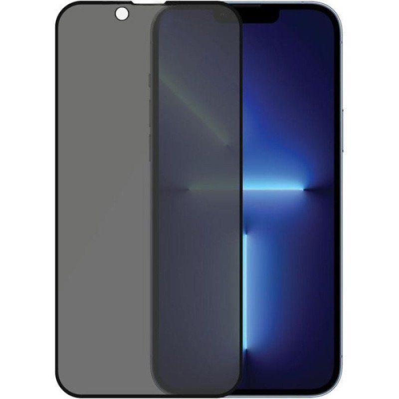 Privacy Full Cover Full Glue Τζαμάκι Προστασίας Οθόνης για Apple i Phone 13/13 Pro