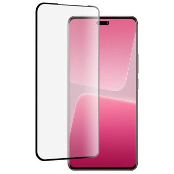 Full Cover Full Glue Τζαμάκι Προστασίας Οθόνης για Xiaomi 13 Lite - Χρώμα: Μαύρο