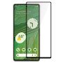Full Cover Full Glue Τζαμάκι Προστασίας Οθόνης για Google Pixel 7A - Χρώμα: Μαύρο