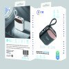 NINE R56J 22.5W Mini Power Bank Γρήγορης Φόρτισης με Καλώδια Type-C & Lightning 10000mAh - Χρώμα: Μαύρο