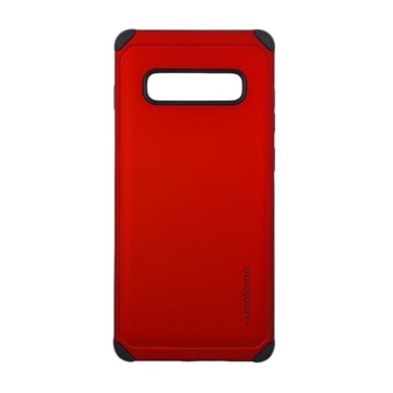 Σκληρή Θήκη Πλάτης Motomo για Samsung Galaxy S10 Plus G975F - Χρώμα: Σκούρο Κόκκινο