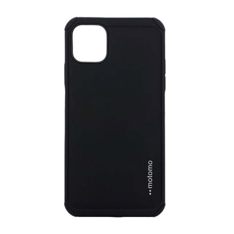Σκληρή Θήκη Πλάτης Motomo για Apple i Phone 11 Pro - Χρώμα: Μαύρο