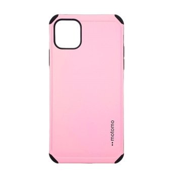 Σκληρή Θήκη Πλάτης Motomo για Apple i Phone 11 Pro - Χρώμα: Ρόζ