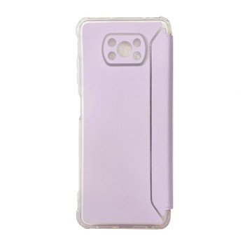 Θήκη Βιβλίο New Elegance για Xiaomi Poco X3 Pro/Poco X3 - Χρώμα: Μωβ